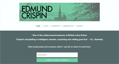 Desktop Screenshot of edmundcrispin.com